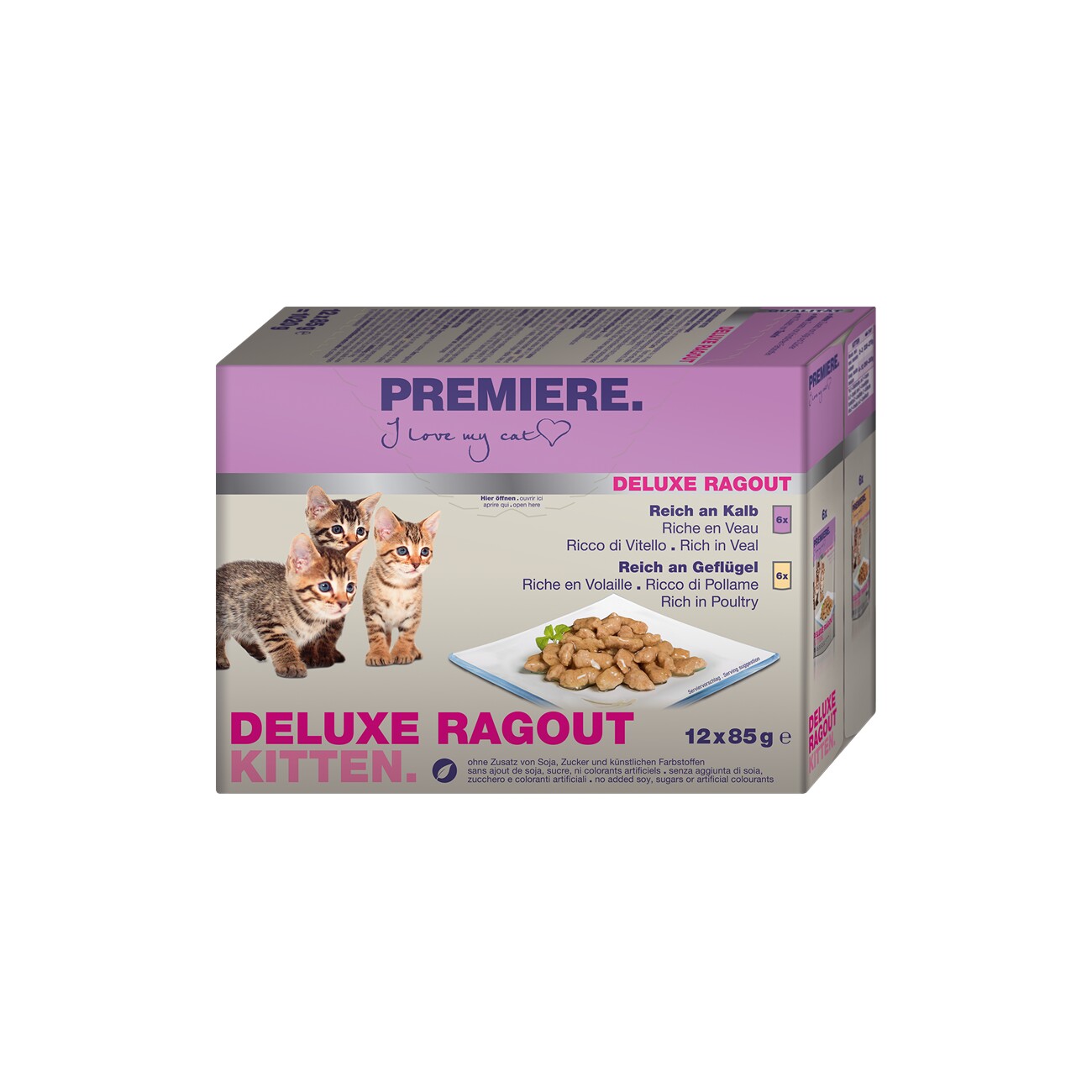 PREMIERE Deluxe Ragout Kitten Multipack 12x85g