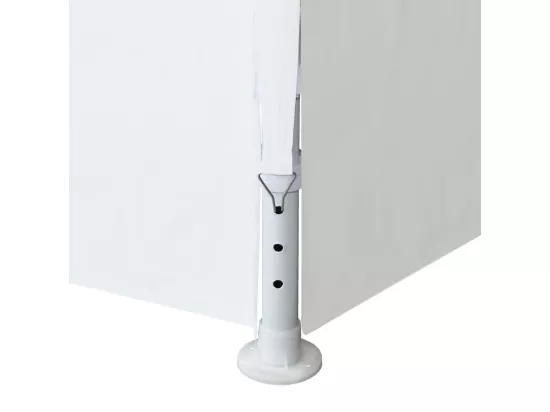Tente de réception 3 x 3 m Blanc