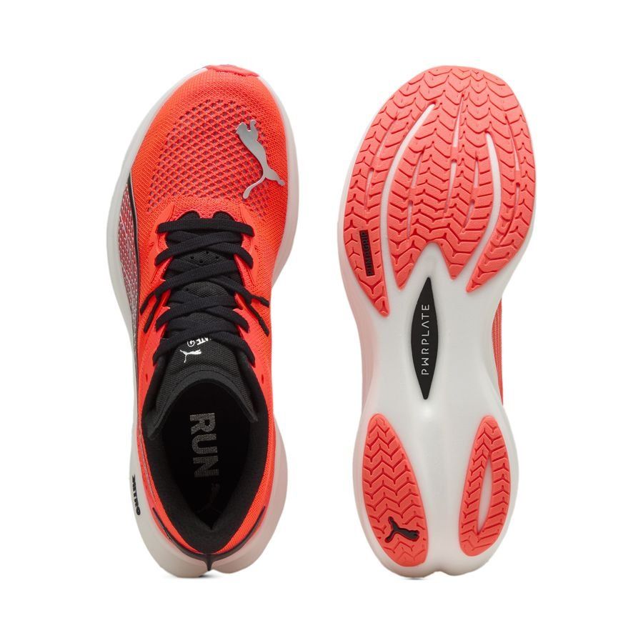 PUMA Chaussures de Running Deviate Nitro 3 - Glowing Red/Noir
