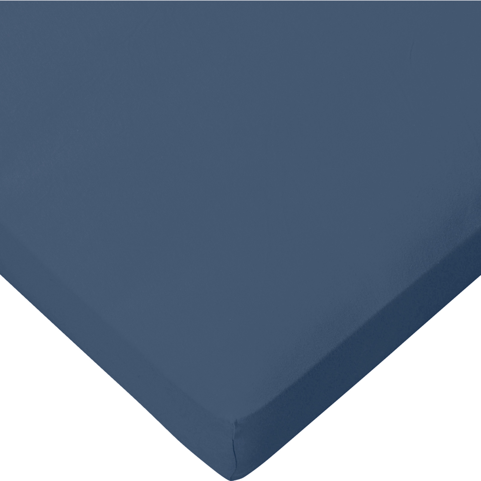 Living Edition Jersey-Fixleintuch für Boxspringbett 180x200, blau