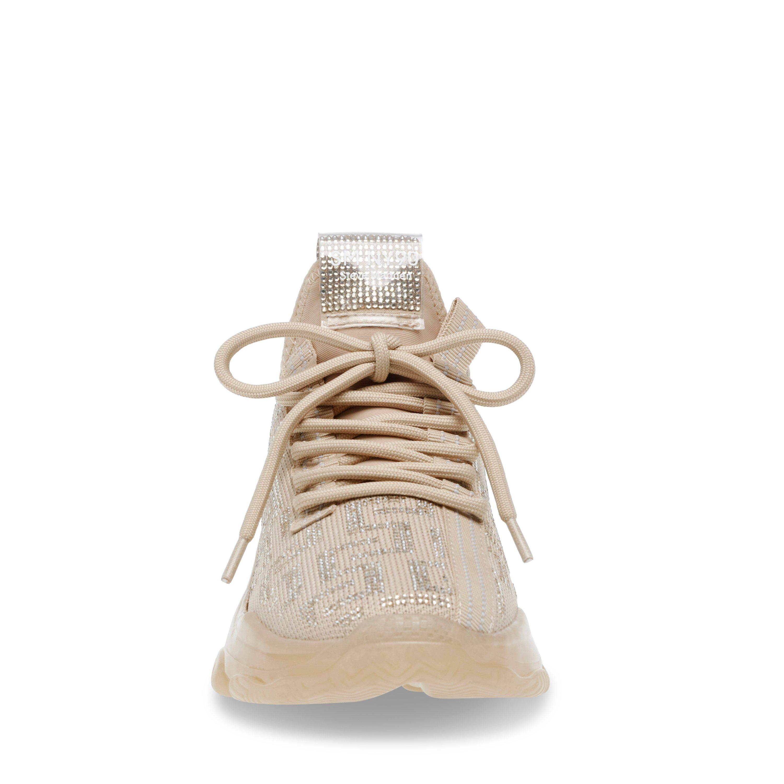 Steve Madden Maxout Silver Sneakers