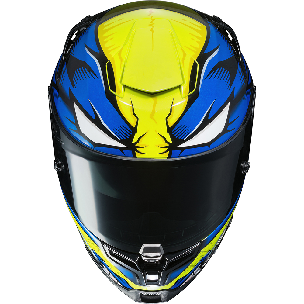 HJC - Casque RPHA 70 Wolverine X-Men Marvel® Jaune / Bleu