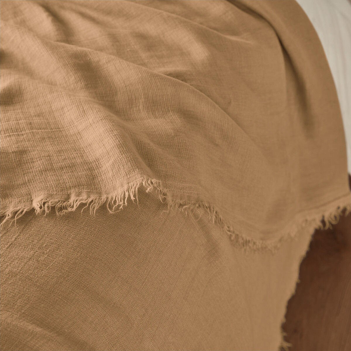 LA REDOUTE INTERIEURS<br>Colcha de linho lavado, Linange