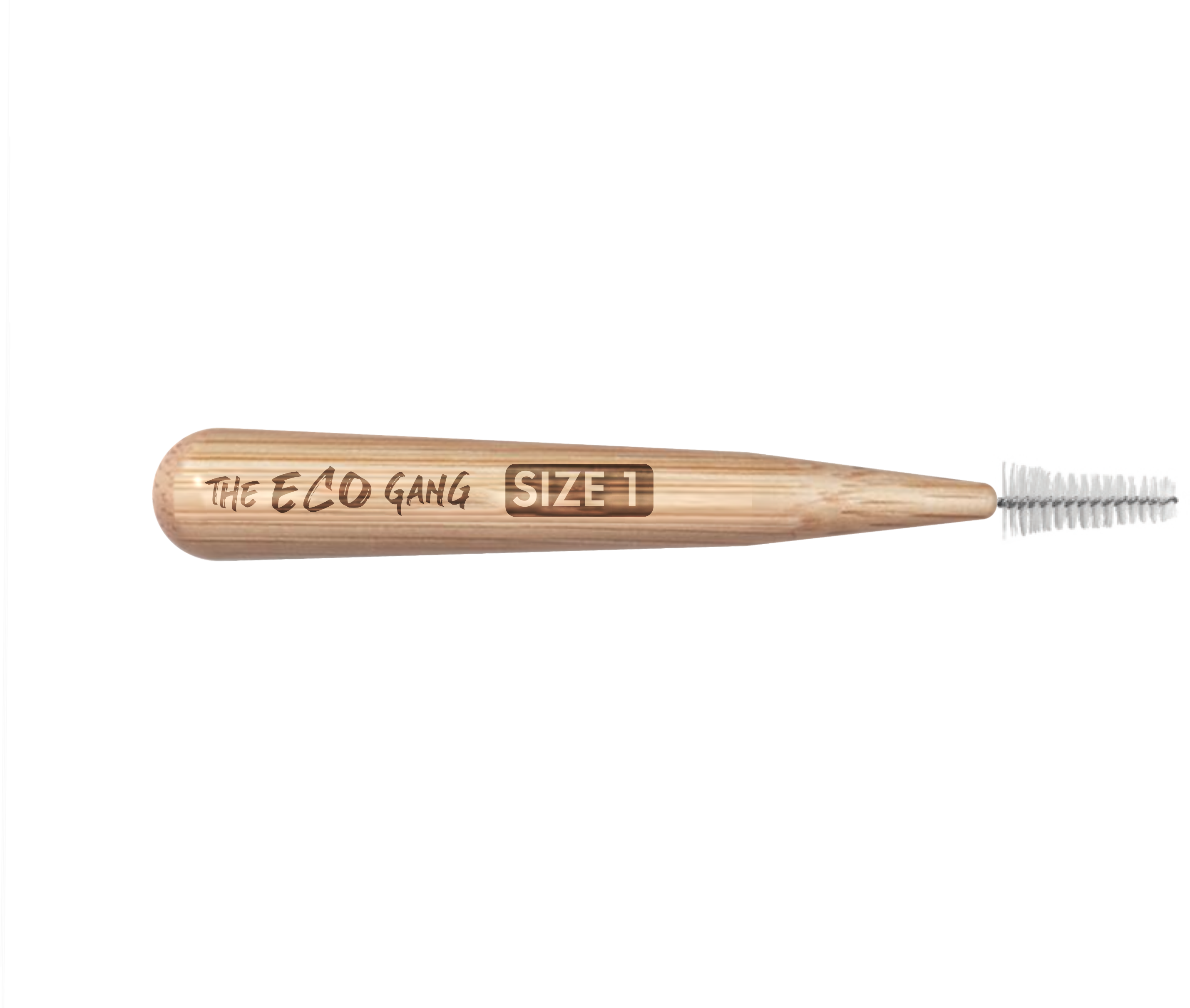 The Eco Gang  Bamboo Interdental Brush, Size 1 - 0,4mm