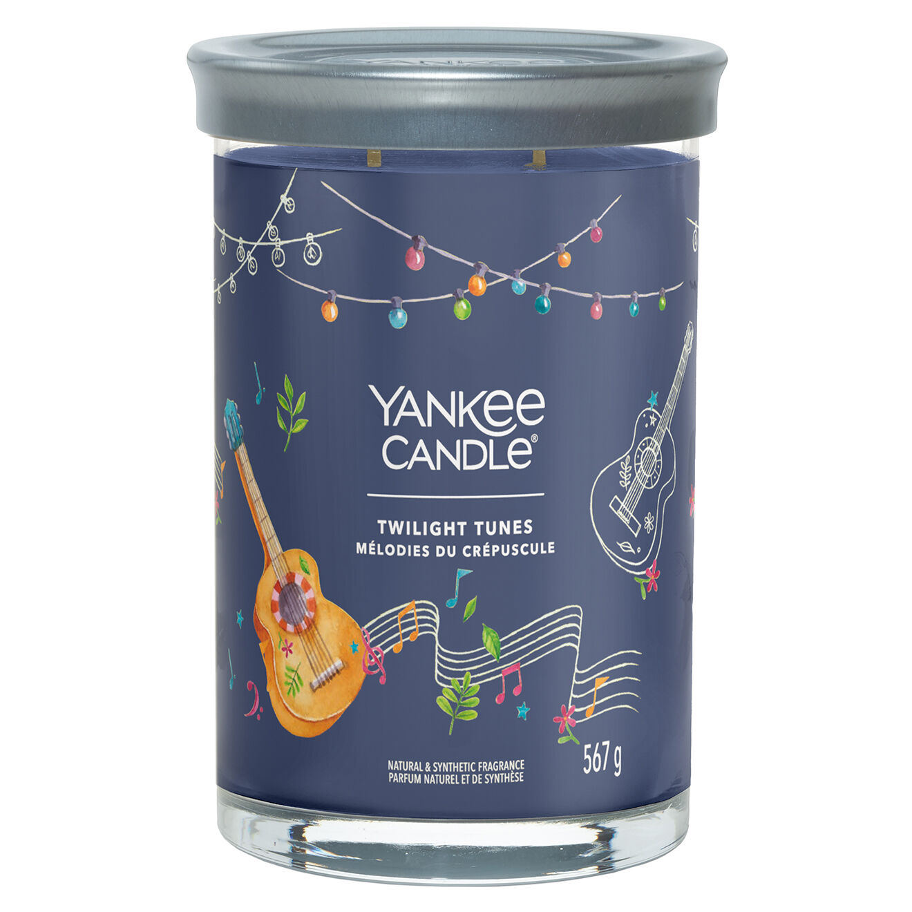 Yankee Candle Bougie parfumée Grande jarre Signature Mélodies du crépuscule - 60-100h
