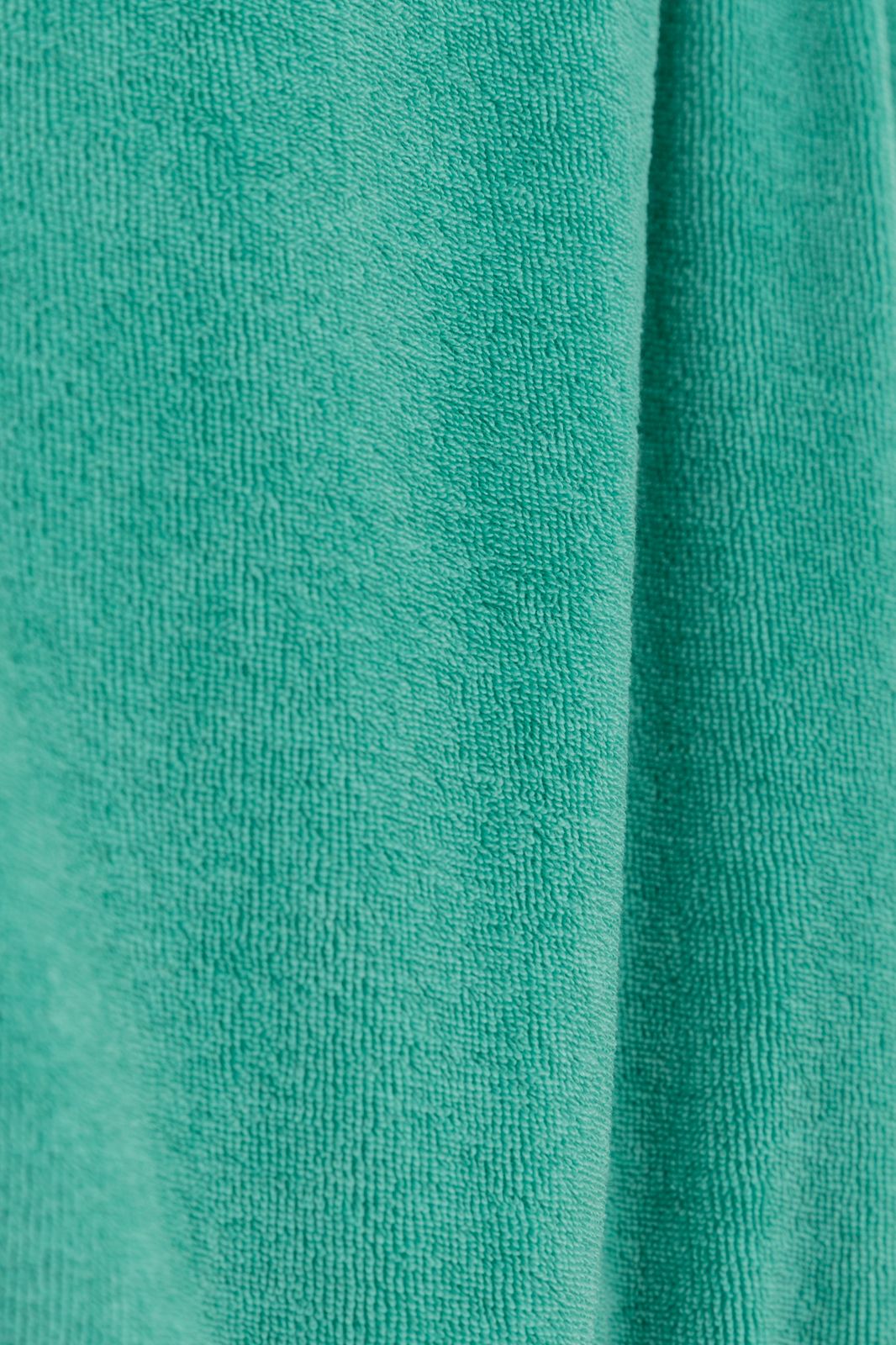 Turquoise badstof playsuit