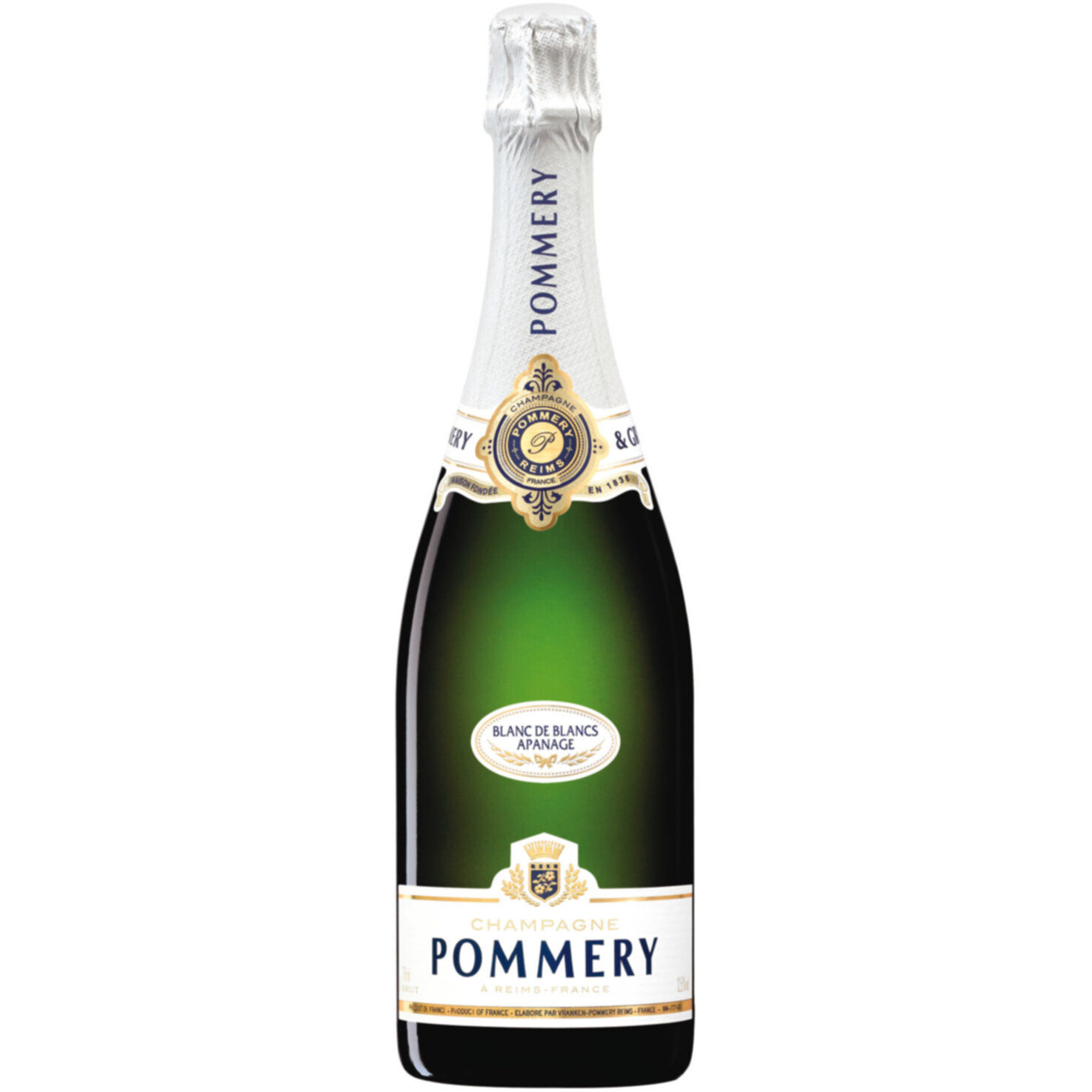 Champagne AOC Pommery Apanage Blanc de Blancs -75cl