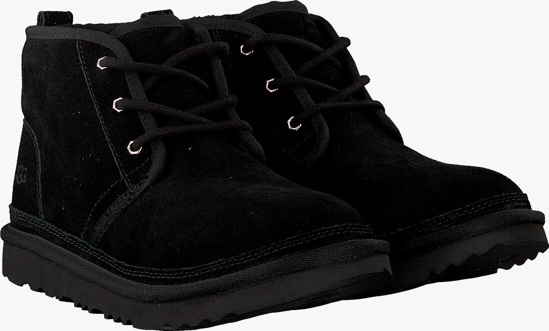 UGG zwarte ugg veterboots kids neumel