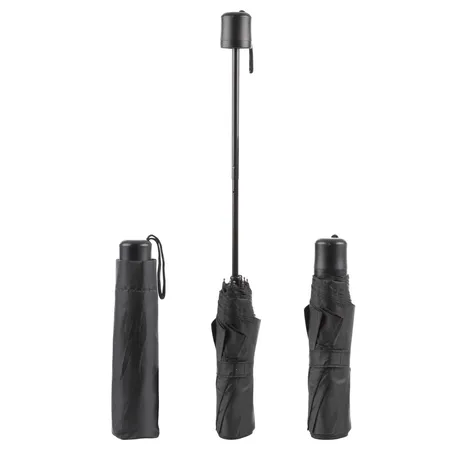Idena Taschenregenschirm / Ø100cm / Farbe: schwarz