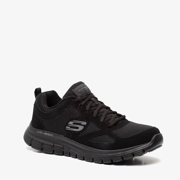 Skechers Burns-Agoura heren sneakers zwart