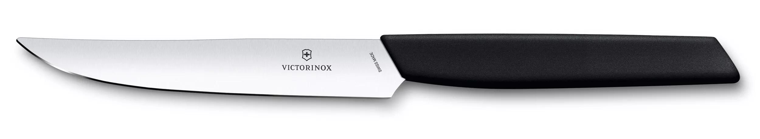 Swiss Modern Steakmesser-schwarz