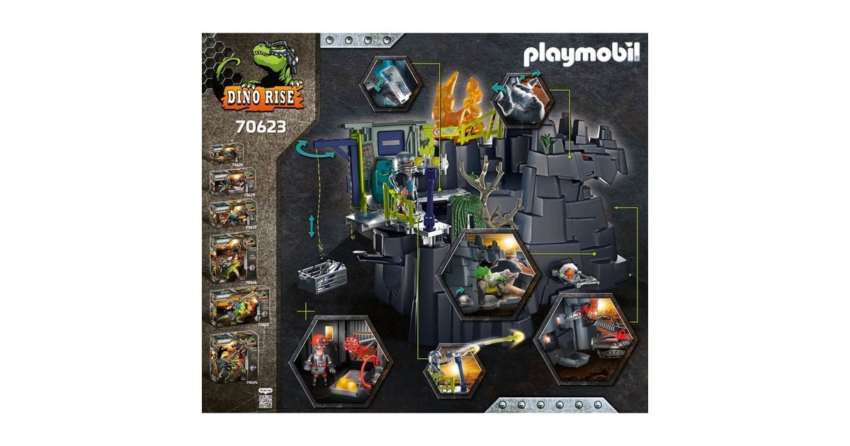 PLAYMOBILDino Rise - Dino Rock Constructiespeelgoed  (70623)