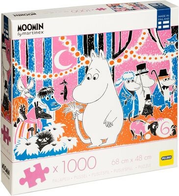 Mummitrollet Comic Book Cover 6 Puslespill 1000 Brikker