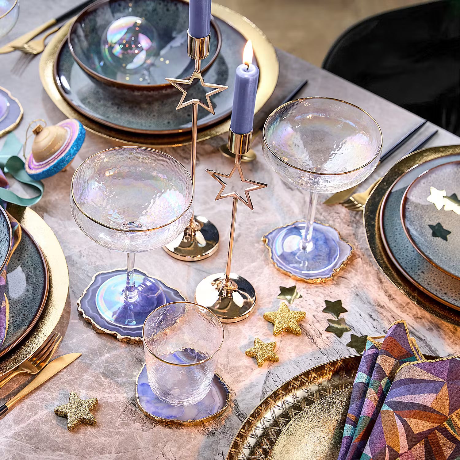 CRYSTAL Untersetzer 4er-Set