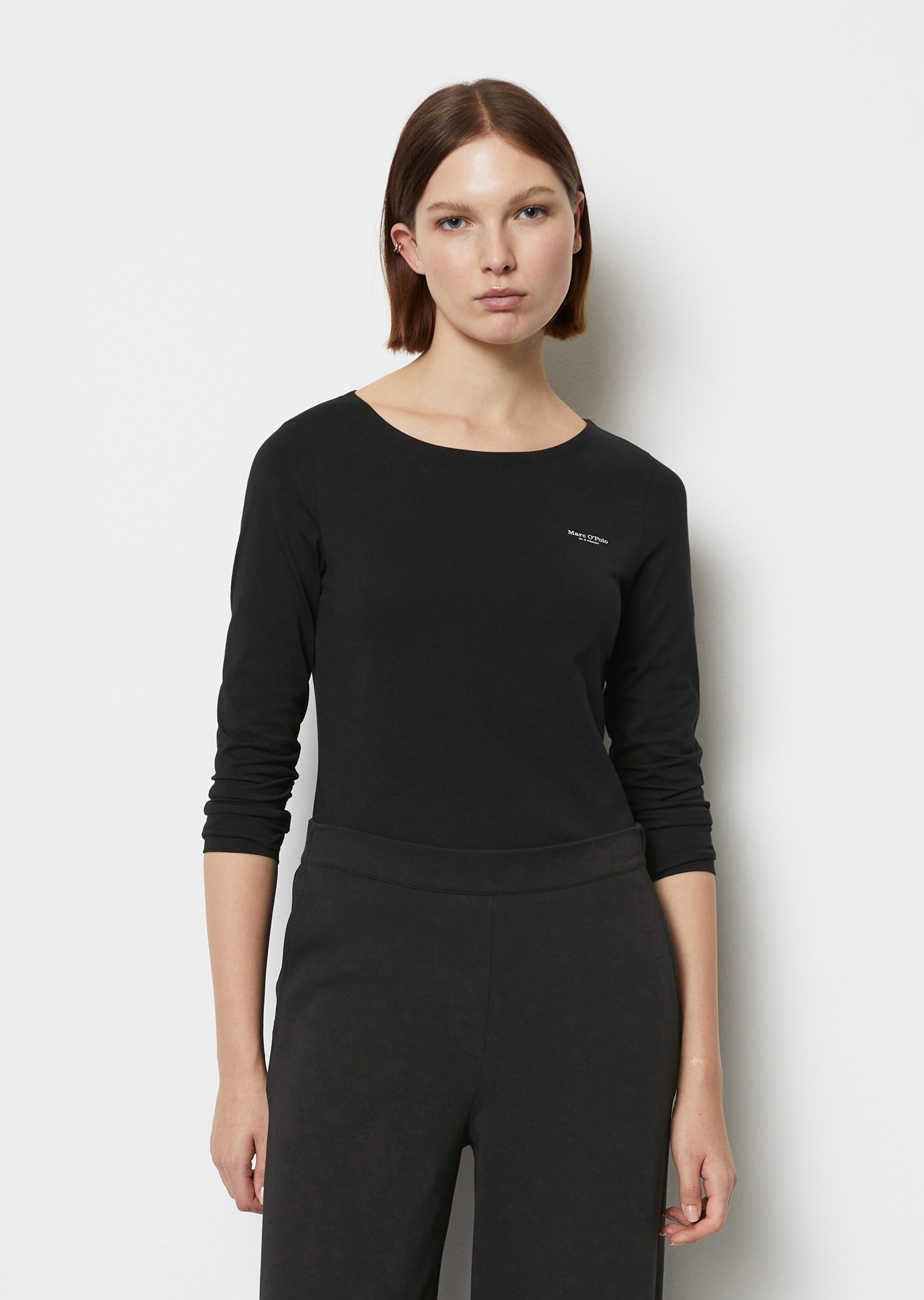 Longsleeve regularaus Organic-Cotton-Single-Jersey