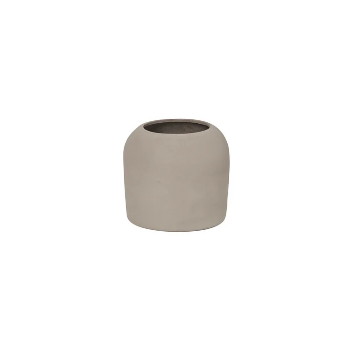 Kristina Dam Studio - Dome Vase XS Ø 16 x H 14 cm, grau