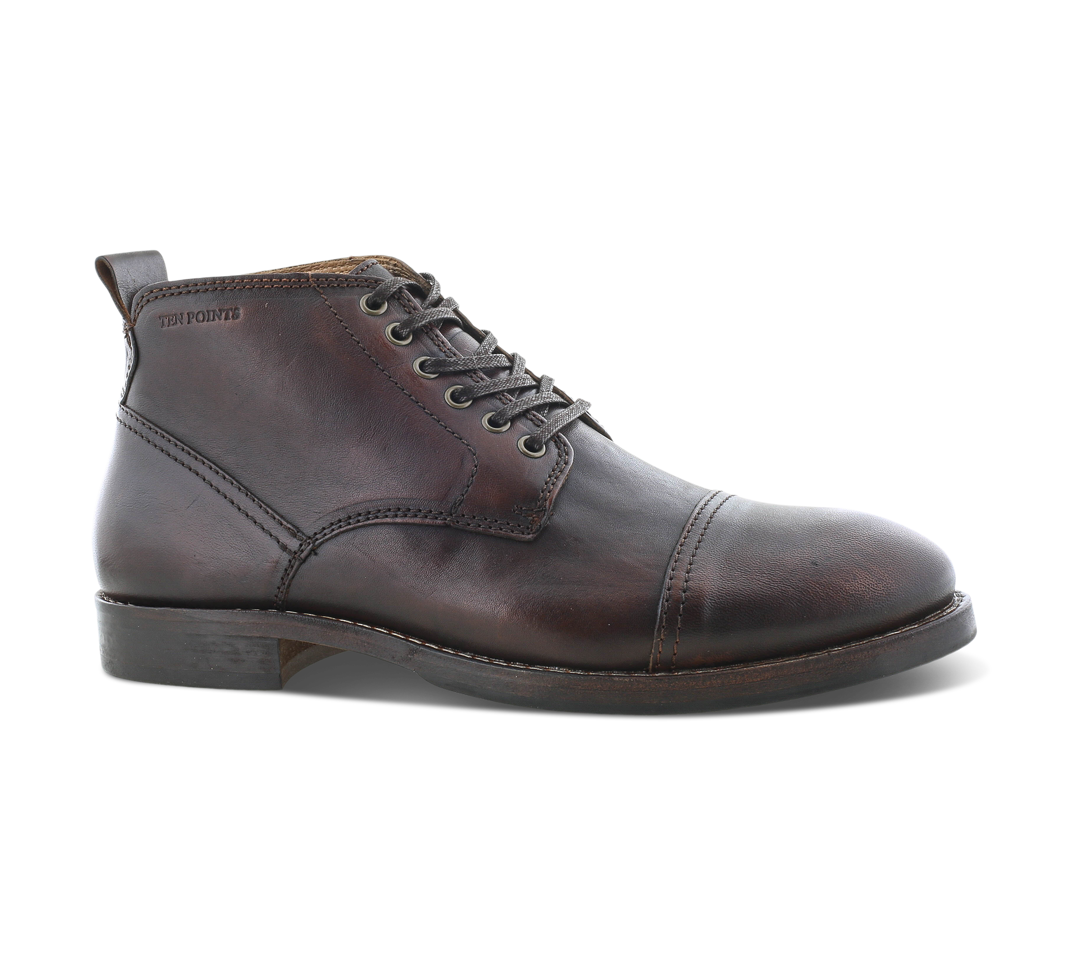 Ten Points New Mercury - Schnürboots braun
