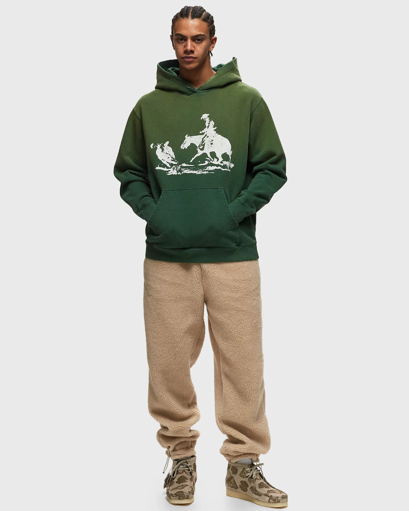 One of these Days One of These Days x Woolrich ORIGINAL OUTDOOR HOODED SWEATSHIRT