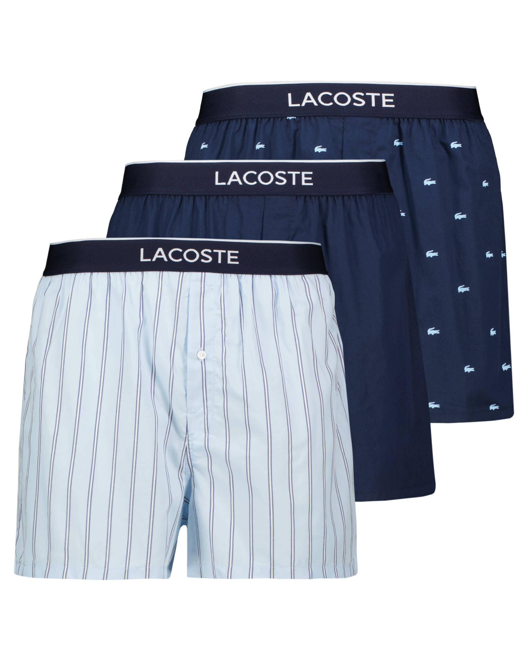 Lacoste| Herren Boxershorts 3er-Pack