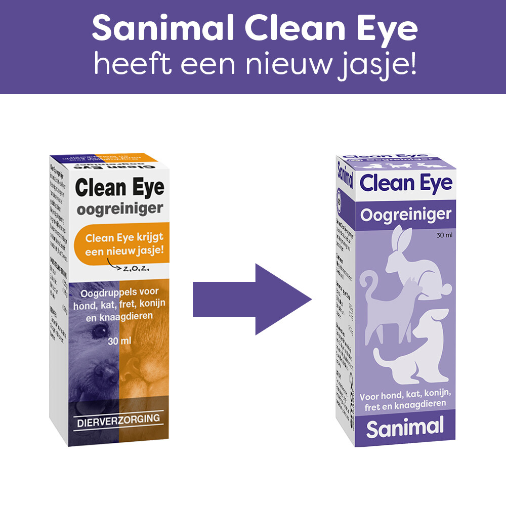 Sanimal Clean Eye Oogreiniger30 ml