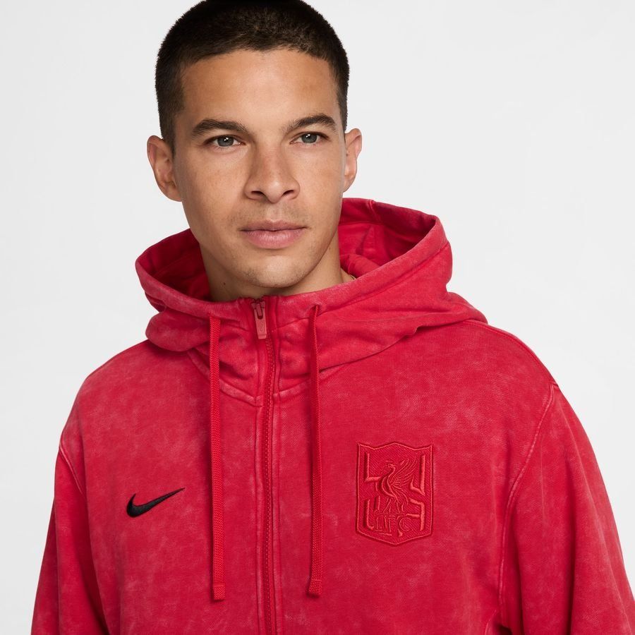 Liverpool Sweat à Capuche NSW Club FZ 3. - Rouge/Noir