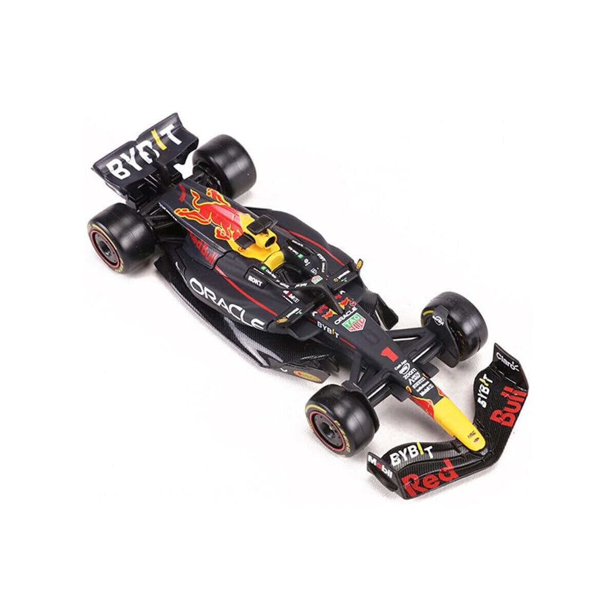 Bburago 18-38082 - Modellauto - Red Bull Racing F1 RB19 Verstappen #1 (Maßstab 1:43) Formel 1