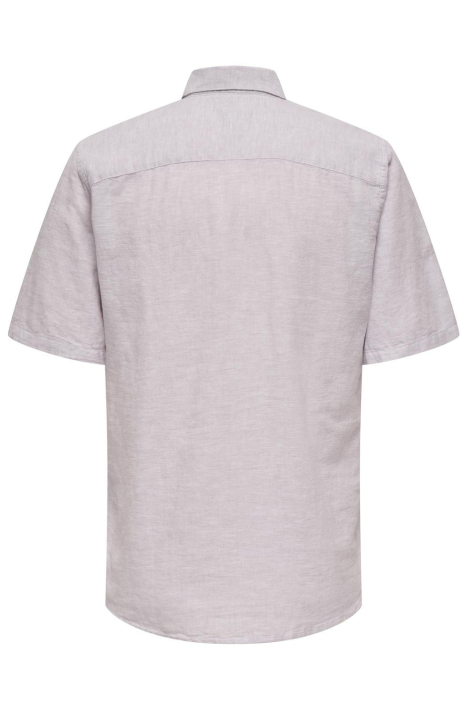 Only & Sons paarse heren overhemd