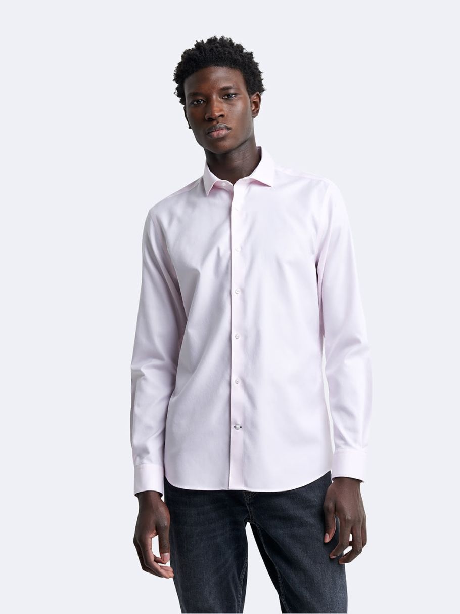 Chemise slim unie