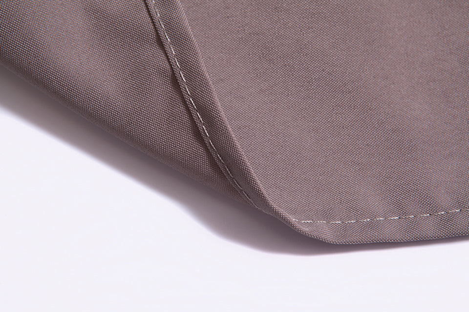 Madison stokparasol Syros luxe grey 350 cm.