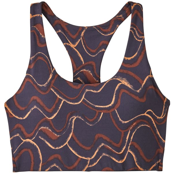 Brassière PATAGONIA W'S MAIPO MID IMPACT BRA CURRENTS: SMOLDER BLUE