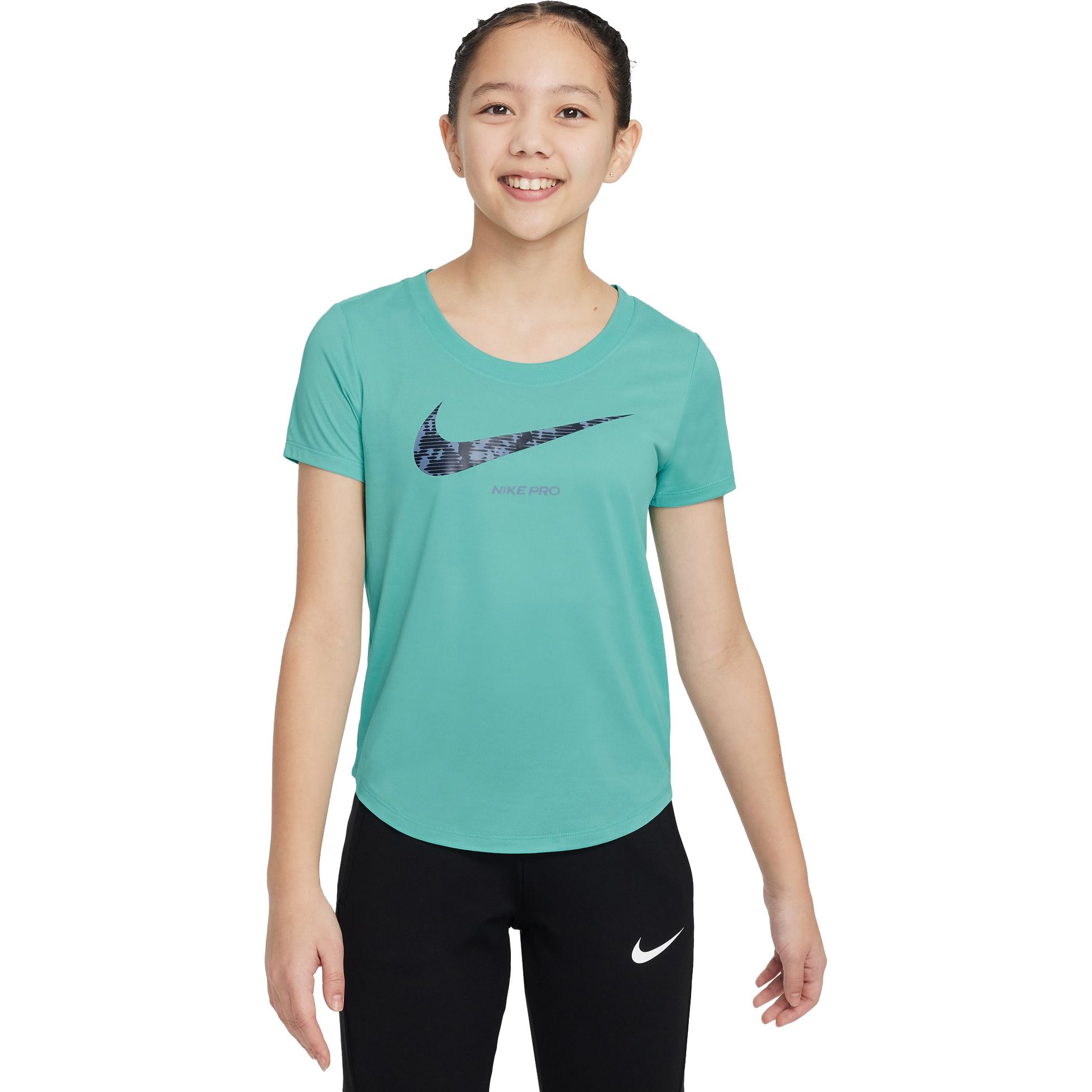 Nike Sportswear Dri-Fit T-Shirt Mädchen green frost