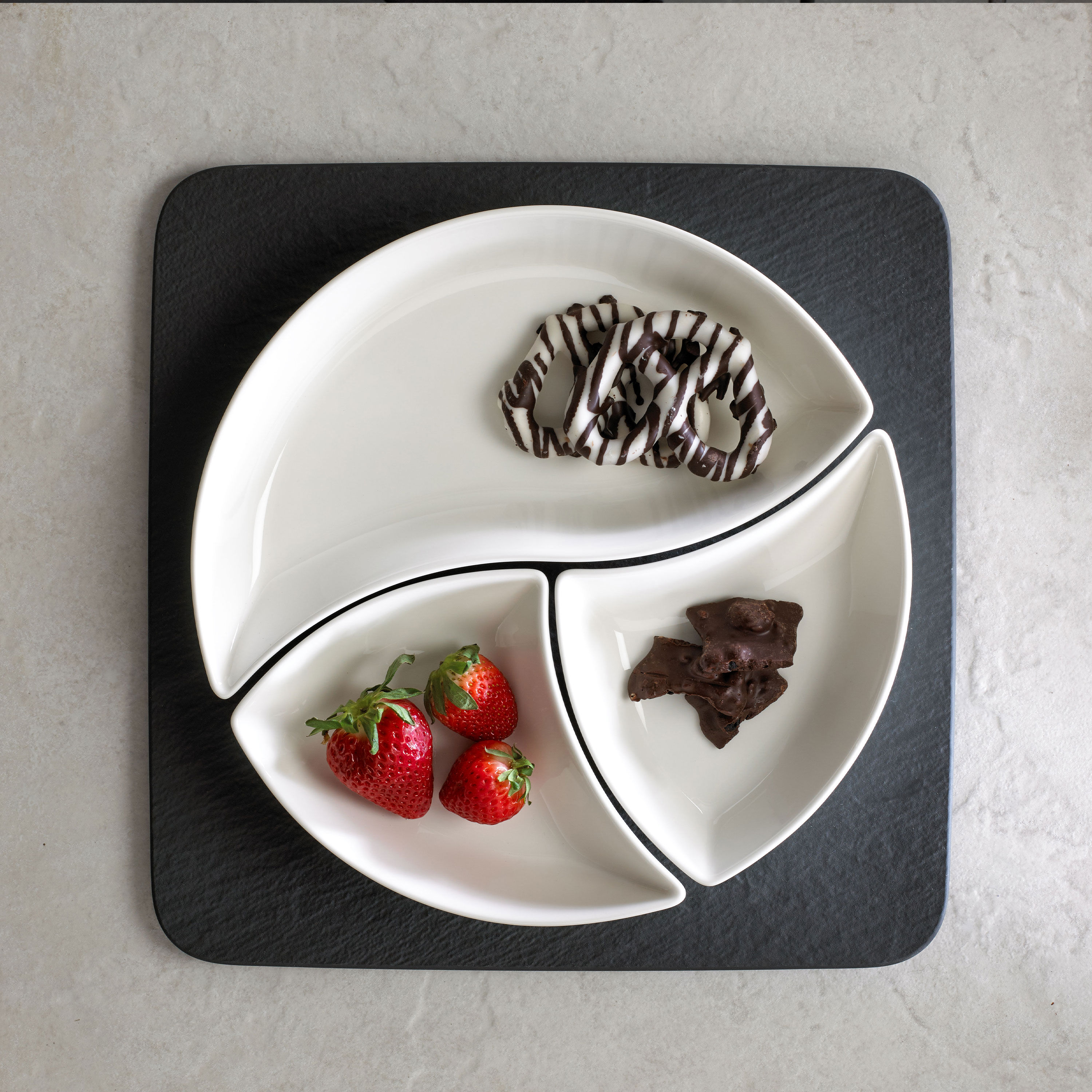 NewWave Bowl set White, Premium Porcelain