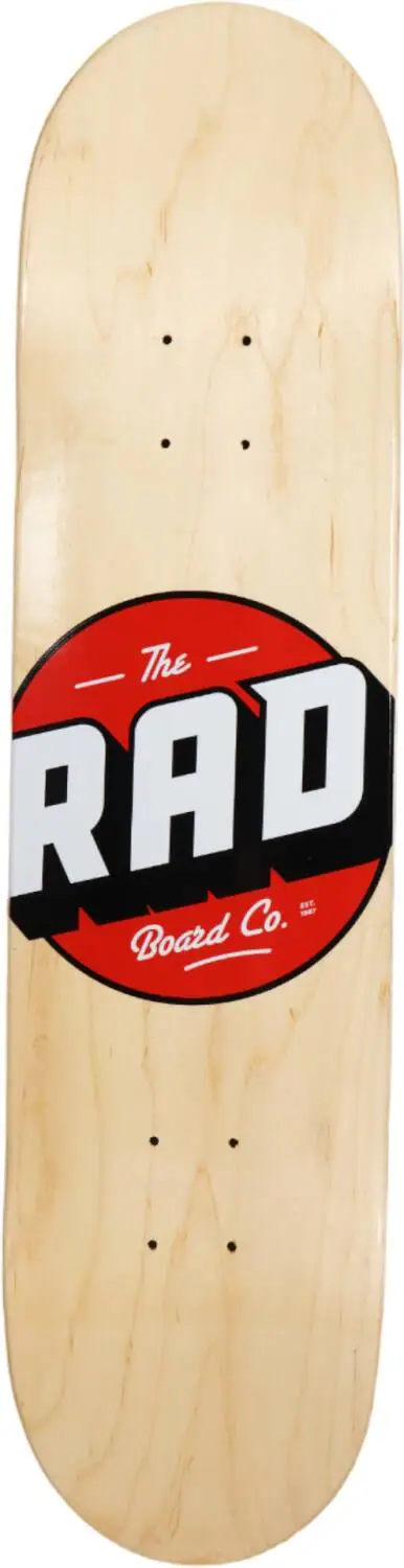 RAD Solid Logo Skateboard Deck | SkatePro