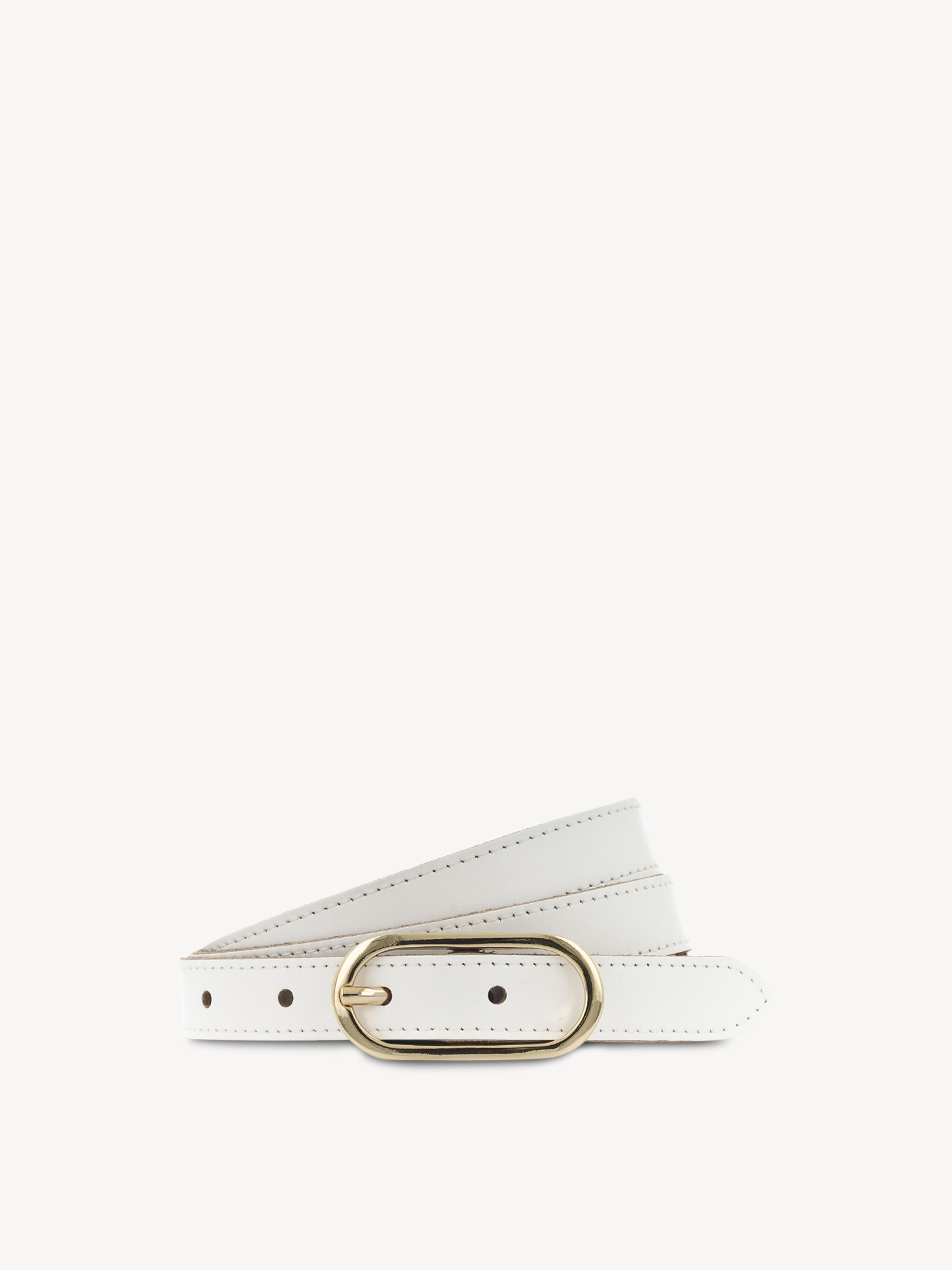 Leren Riem - wit