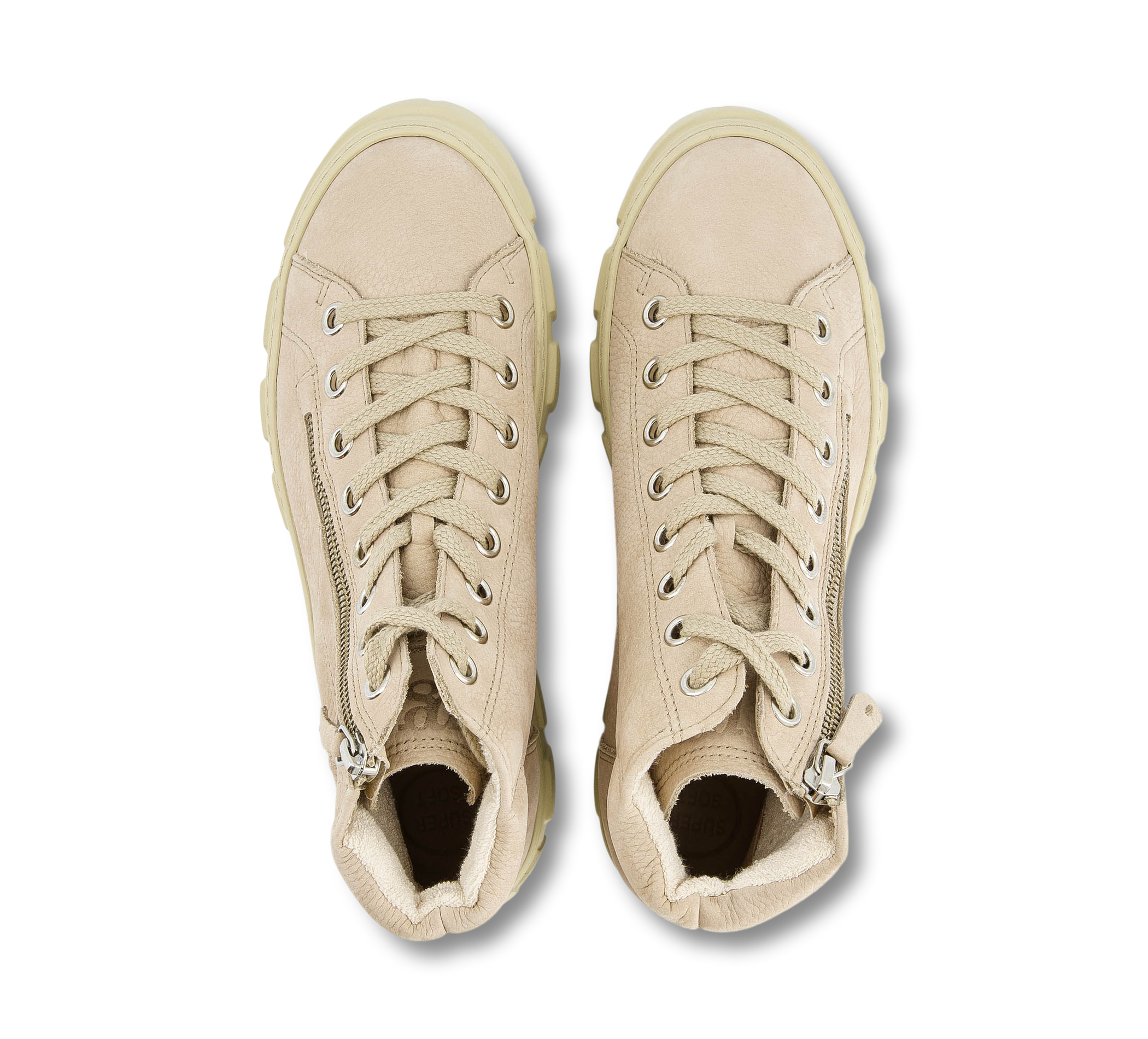 Paul Green 5210 - Schnürstiefel beige/taupe