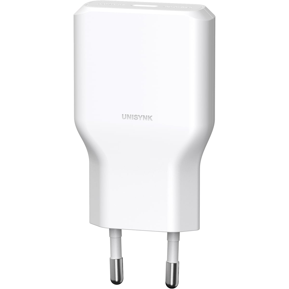 Unisynk G3 36W USB-C vegglader med 2m USB-C-kabel (hvit)