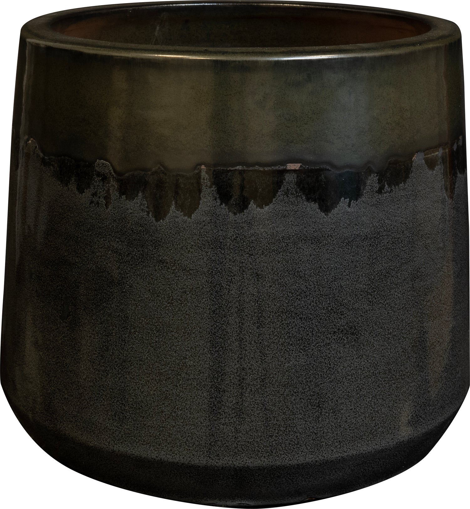 TS Collection bloempot Anouk zwart D 28 H 24 cm
