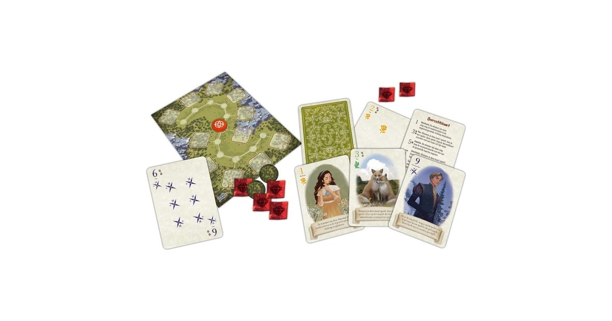 White Goblin GamesDe Vos in het Bos: Duet Kaartspel  (Nederlands, 2 spelers, 30 minuten, Vanaf 10 jaar)
