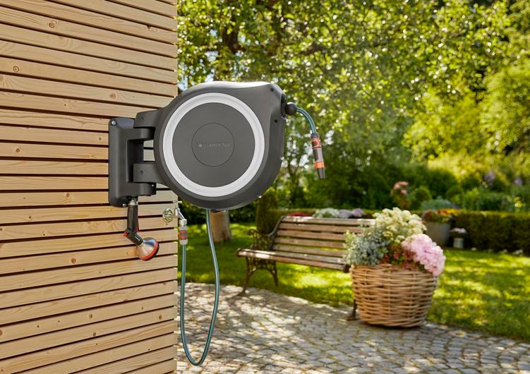 Gardena wandslangbox Roll-Up XL zwart/wit 35 m