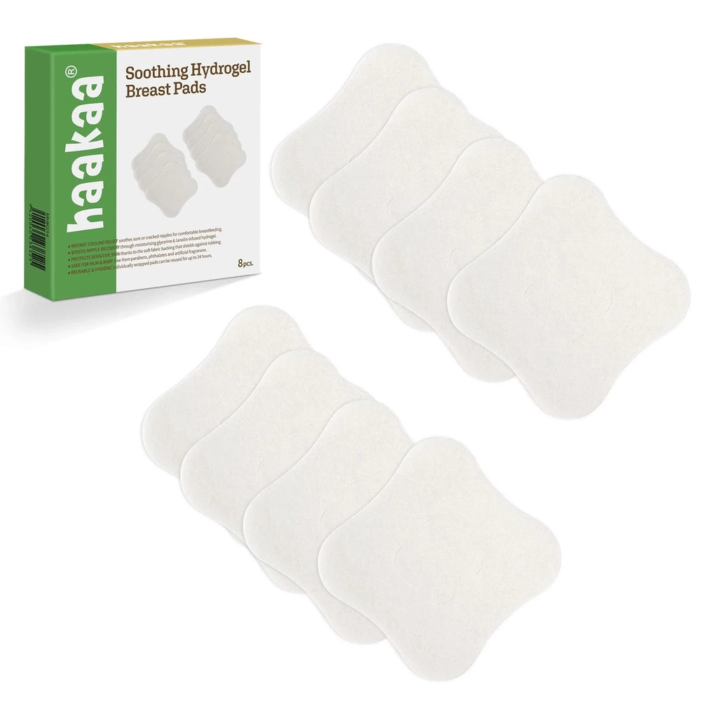Køb Haakaa Soothing Hydrogel Ammeindlæg - 8Pcs