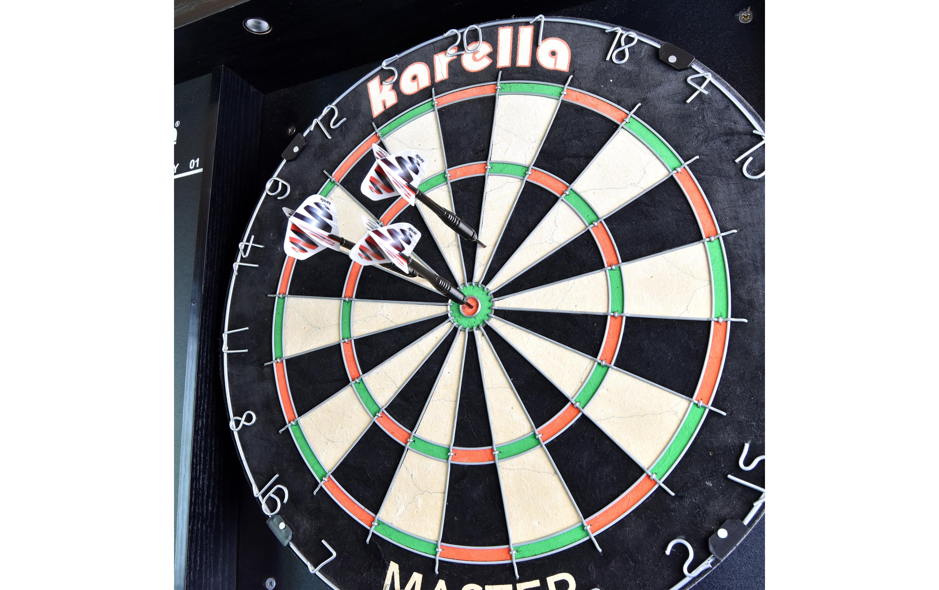 Dartpfeile Steeldart Blackstar 21g, 3 StückDartpfeile mit Stahlspitzen