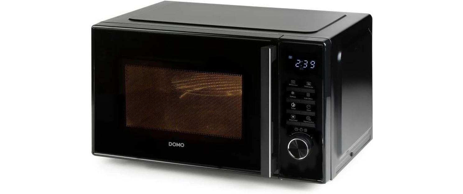 Domo Mikrowelle »mit Grill DO22501G Schwarz« 1000 W