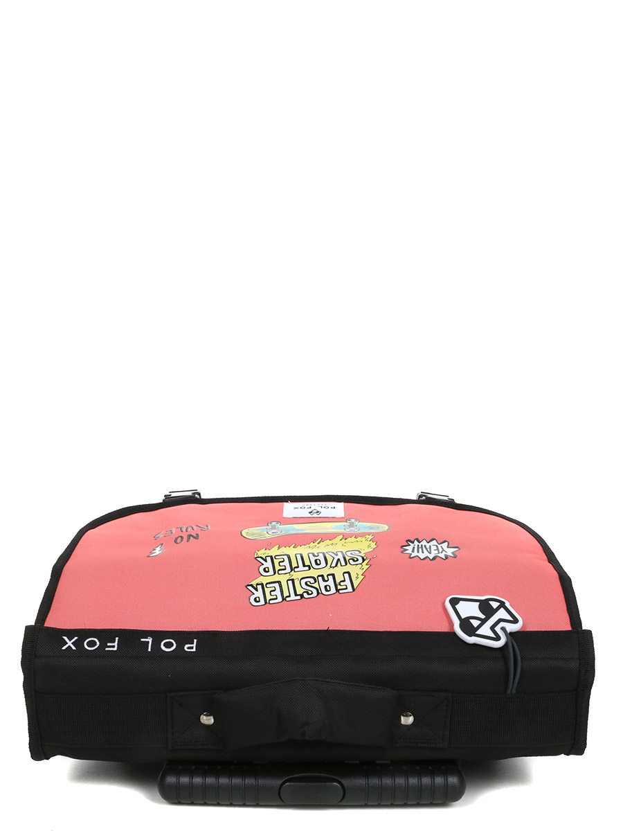 Cartable À roulettes RÀversible Pol Fox Skate 2 - 38 cm