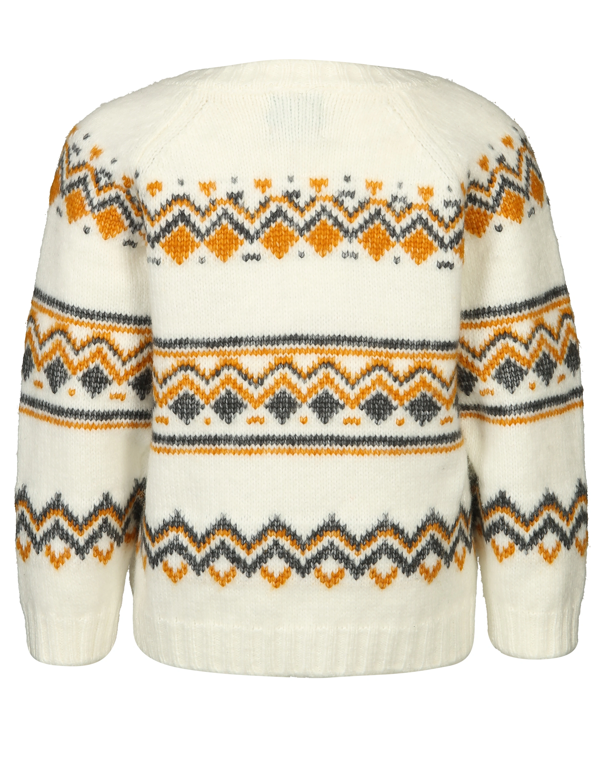 Strickpullover NORWEGIAN in offwhite