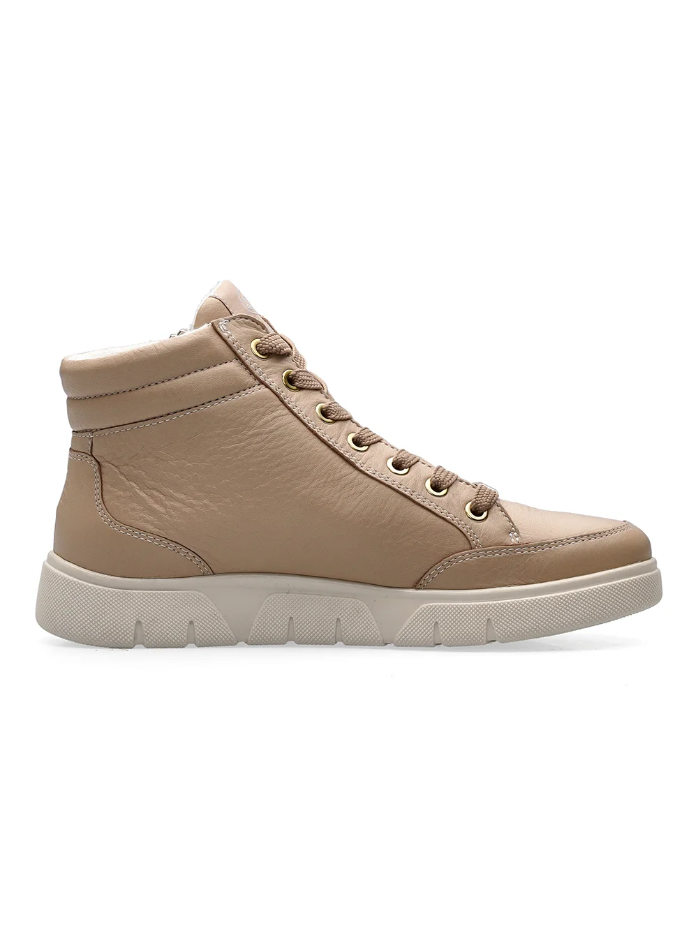 Hightop Sneaker Rom-Sport sand