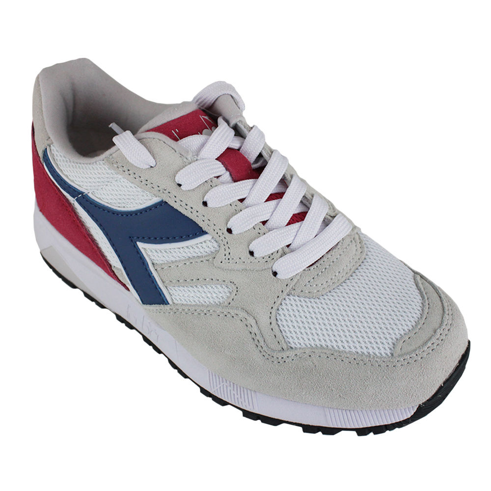 Tênis Diadora N902 S 501.173290 01 C8465 Branco/Azul Marinho/Verde Gerânio