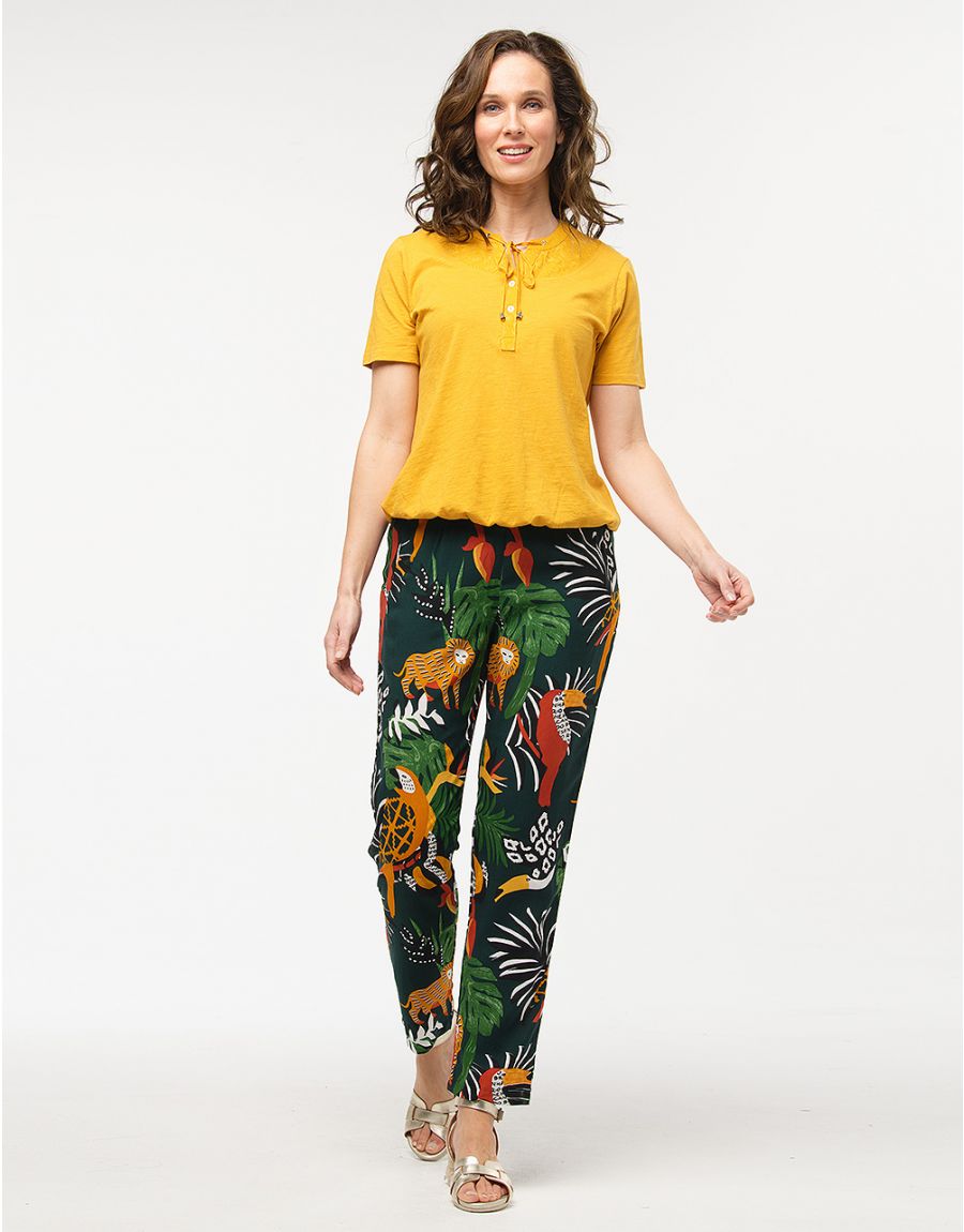 Pantalon vert jungle