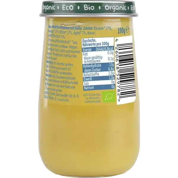 Bio Baby Multifrucht Müsli
