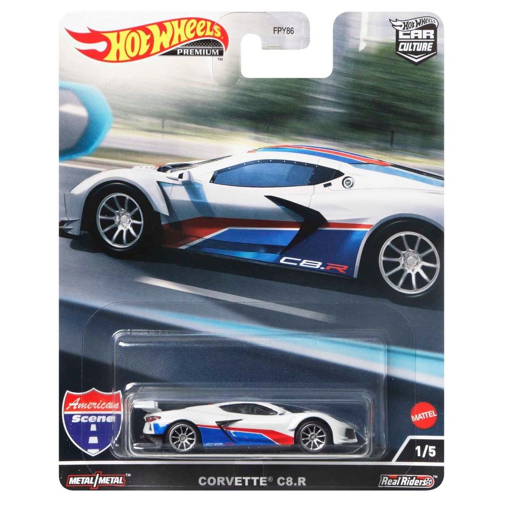 Hot Wheels Premium Car Culture 1:64 Maßstab Diecast Corvette C8.R Fahrzeug