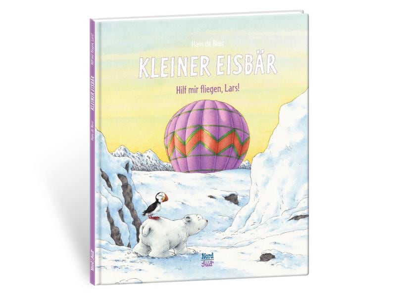 NordSüdVerlag Bilderbuch Kleiner Eisbär: Hilf mir fliegen, Kinderbuch